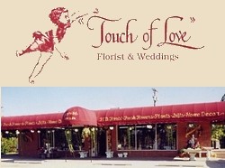 Touch of Love Florist  & Weddings graphic art