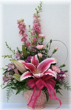 Cozy Nights Flower Arrangement in Hesperia, CA - ACACIA'S COUNTRY FLORIST