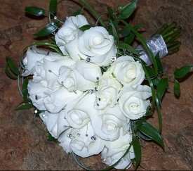 Wedding Flowers From Eva S Flower Shop Gifts Your Local Eagle Pass TX   Bokay   Newwhiteroses 