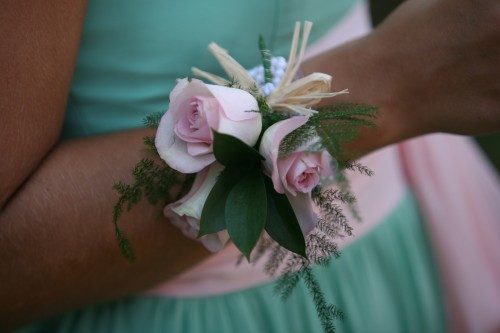 prom arm corsage