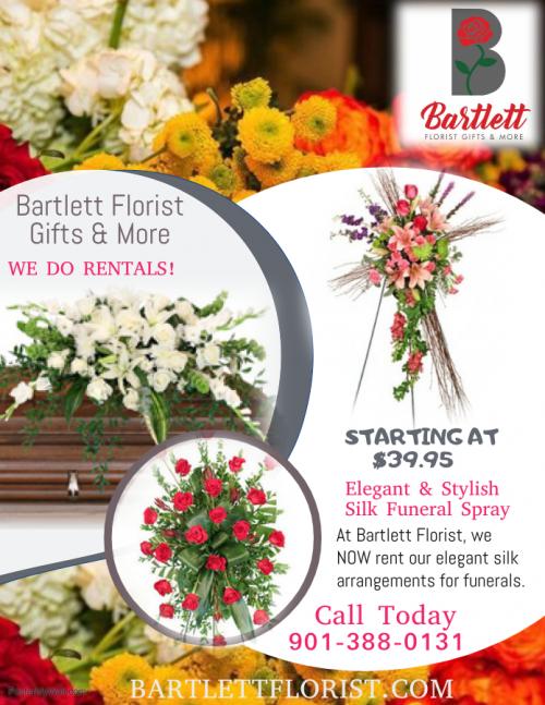 Sympathy Funeral Flowers Bartlett Florist Price Match Same